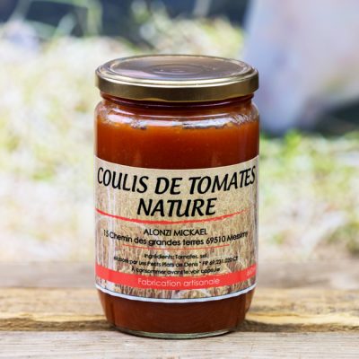 ma ferme en ville coulis tomate nature Alonzi