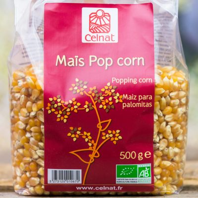 ma ferme en ville mais pop corn bio Celnat