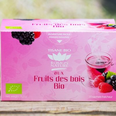ma ferme en ville tisane fruits des bois bio Aquarelle