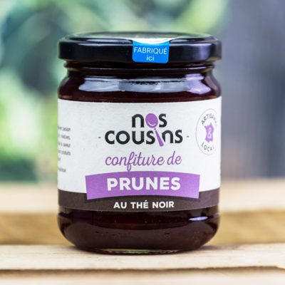 ma ferme en ville confiture prune the noir NOS COUSINS