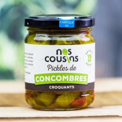 ma ferme en ville pickels concombres NOS COUSINS